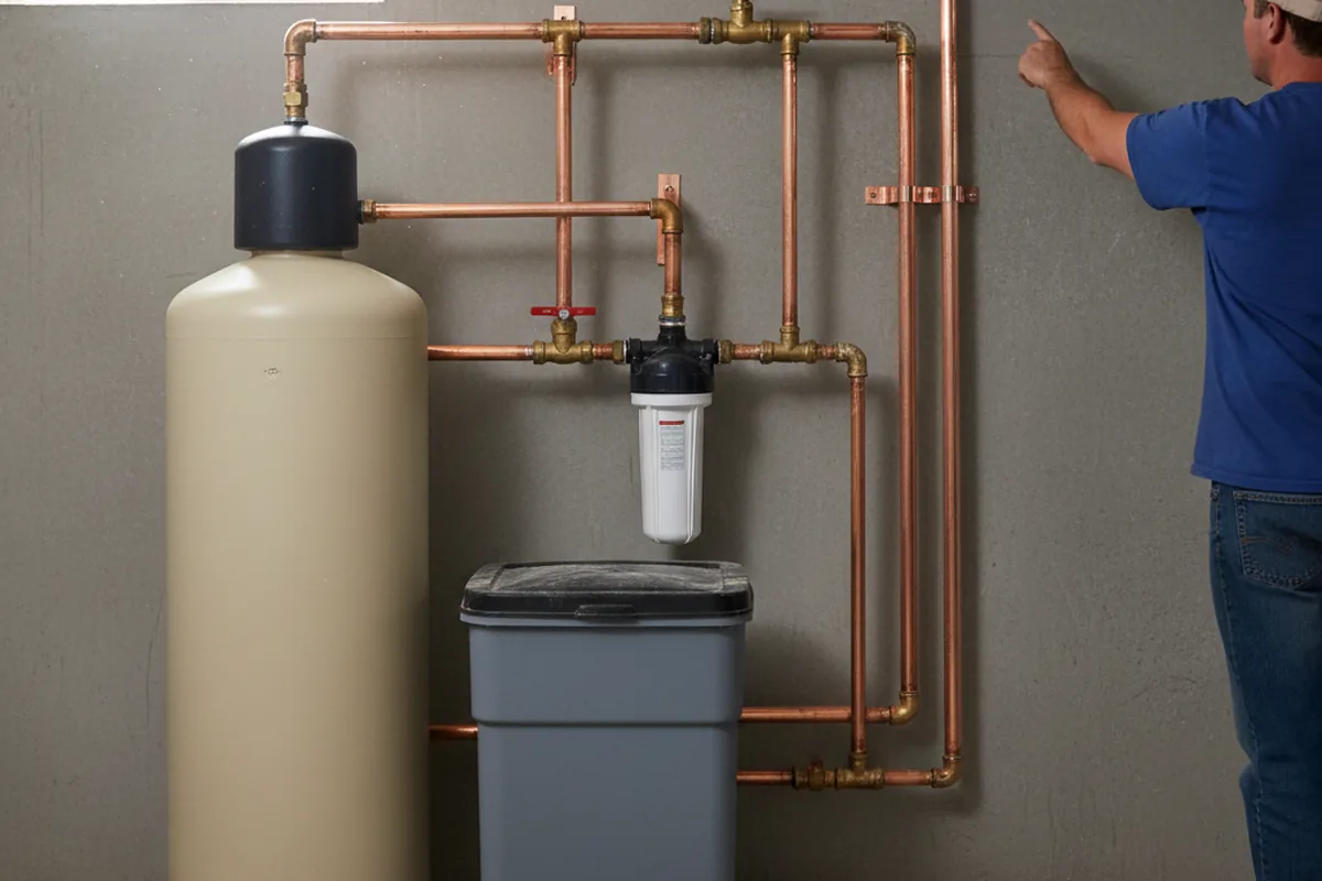 Whole-house water treatment system installed in Neola